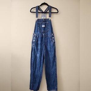 Levi's Classic Blue Denim Overalls